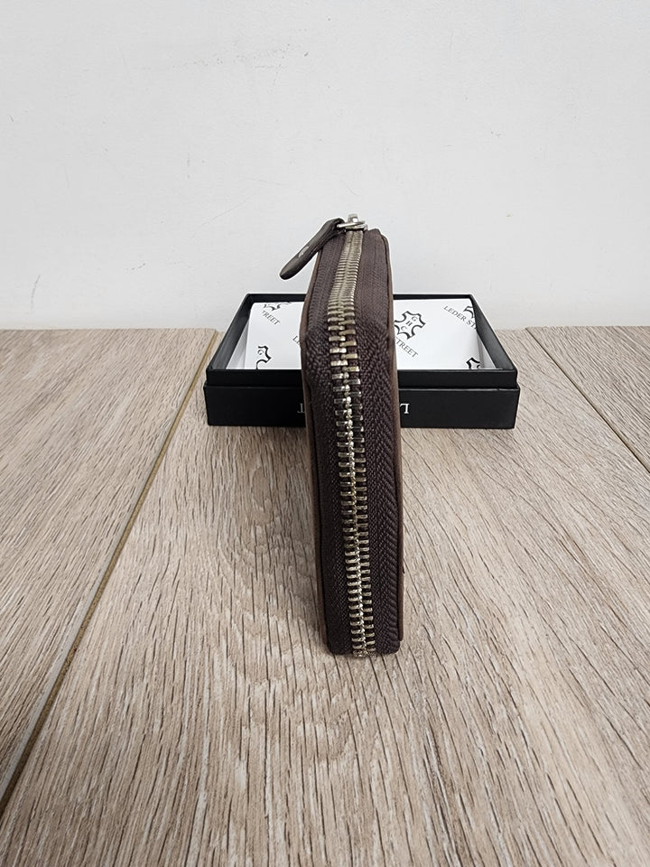 Gents Zip Leather Wallet