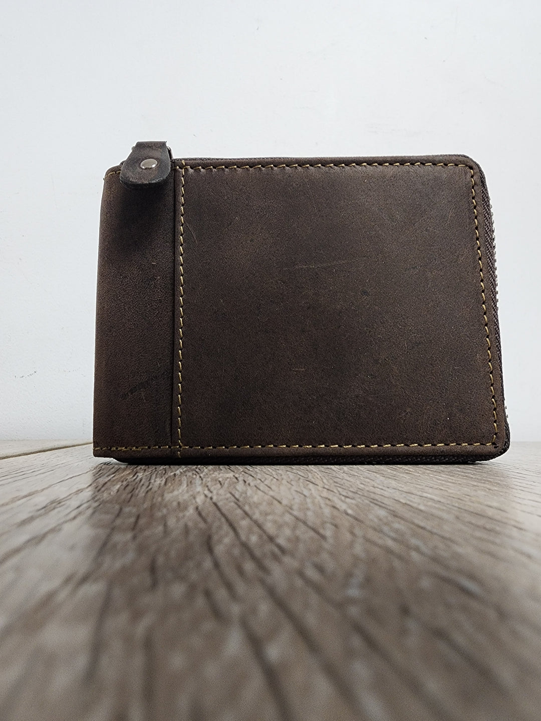 Gents Zip Leather Wallet