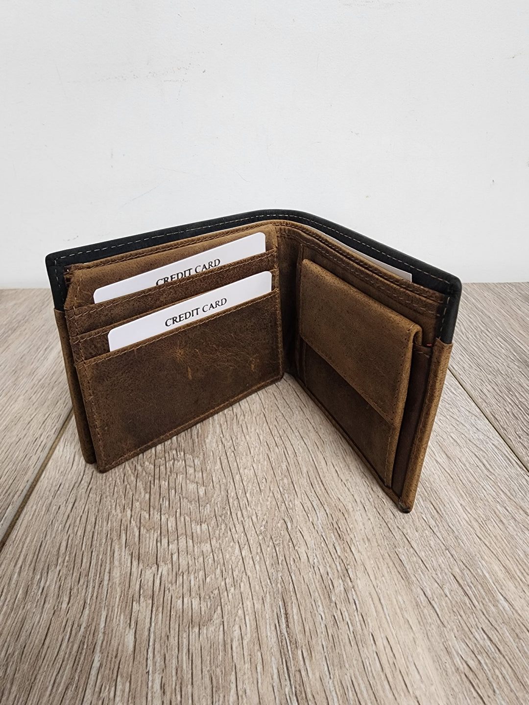 Gents 2 Tone Leather Wallet