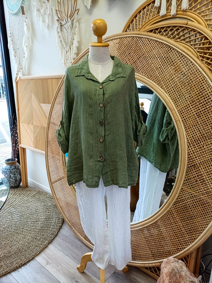 Linen Shirt - eKo NZ - 