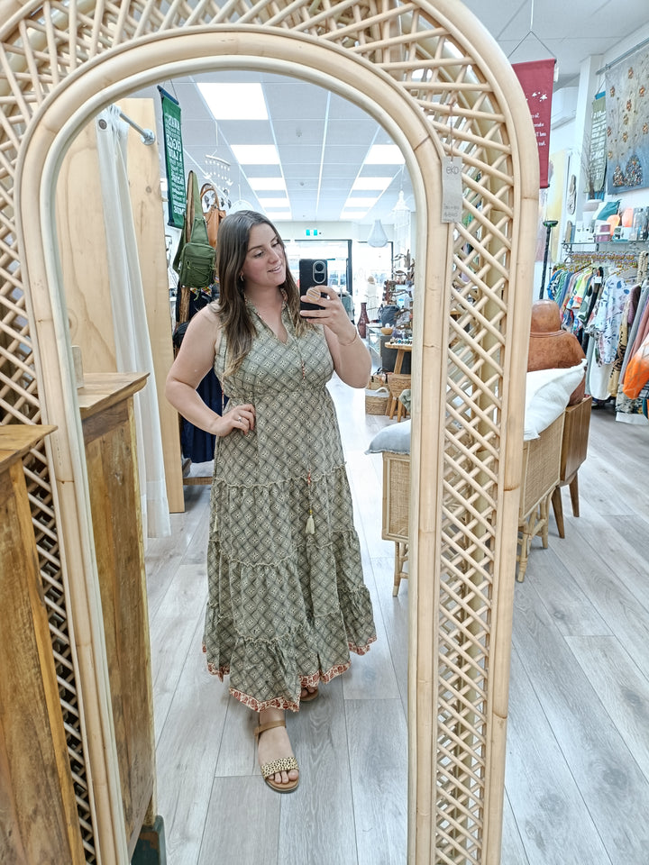 Cotton Maxi Dress